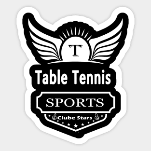 The Sport Table Tennis Sticker